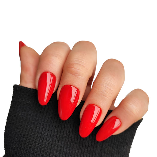Press On Nails Lady in Red