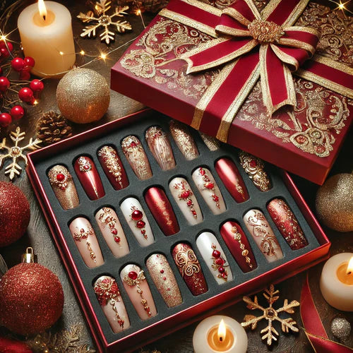 Press on nails von MEVANAILS tolle WEIHNACHTSGESCHENK FÜR SIE 